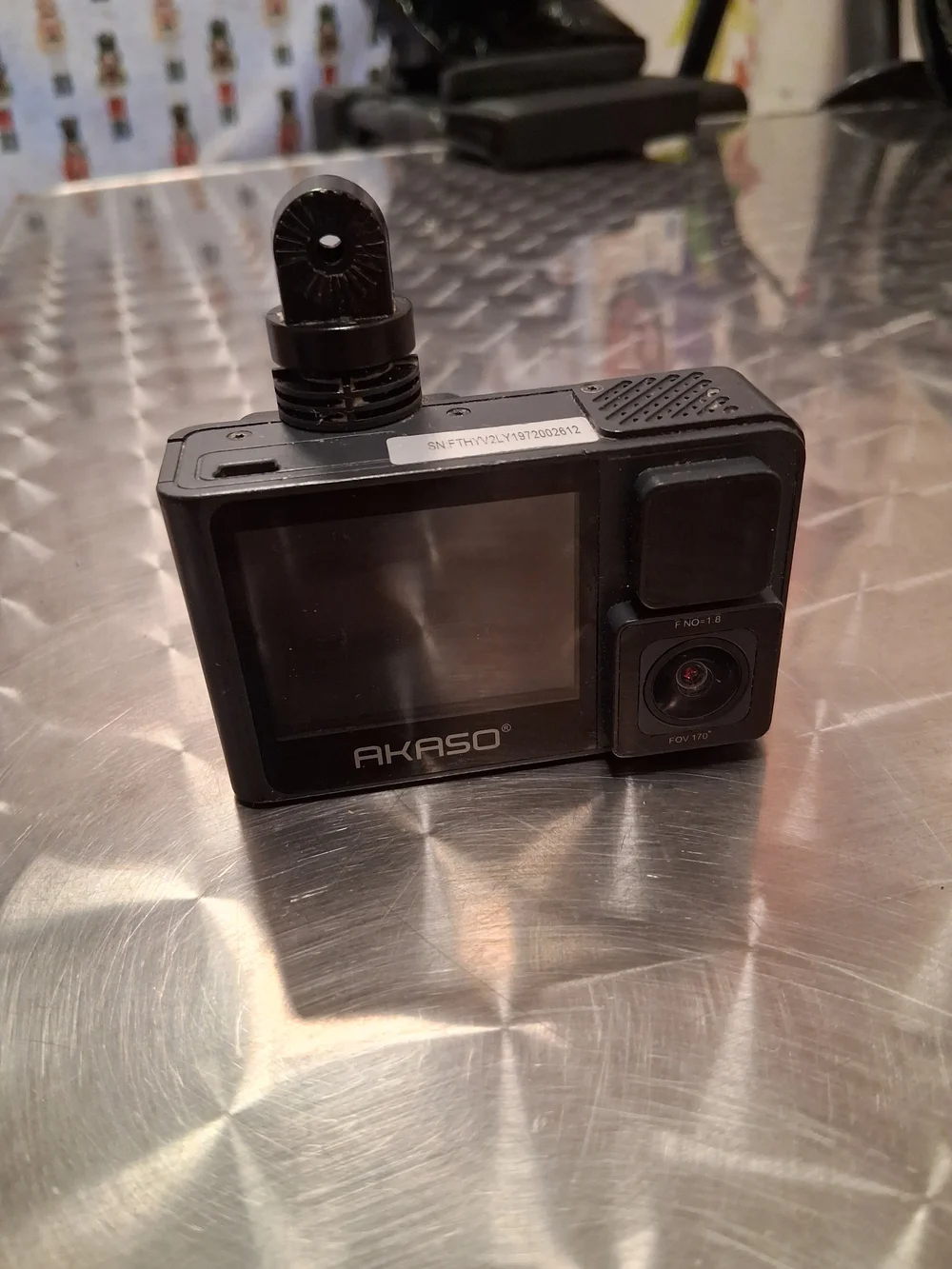 Akaso Dual Lens Trace 1 Pro Action Dash Cam Camera
